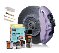 Foliatec Juego de pintura para pinzas de freno, Soft Violet, juego de 7 piezas