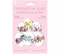 Folie para decorar huevos - 12 unidades