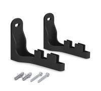 Folientechnik Bayer Soporte de Pared Compatible con AVM Fritzbox 5690 Pro - Set de 2 Soportes murales, Montaje Estable en Pared, fácil instalación, Incluye Tornillos y Tacos (Negro)