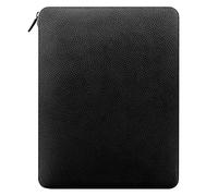 Folio Finsbury - Funda para documentos (tamaño A4, con cremallera), color negro