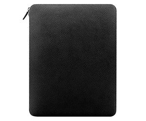 Folio Finsbury - Funda para documentos (tamaño A4, con cremallera), color negro