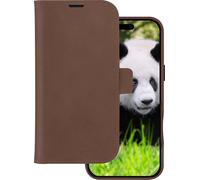 Folio Lynge MagSafe iPhone 16 Pro Max bronceado oscuro