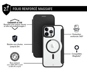 Folio Magsafe IP15 Pro Max Negro
