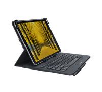 Folio universal de Logitech con teclado integrado para tabletas de 9-10" con sistema operativo Apple, Android o Windows