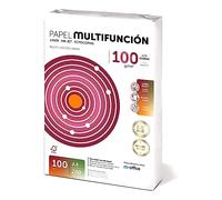 Folios A4 100g 200 hojas, Papel Multiusos para Impresora, para Impresoras Laser y de Inyección, Fotocopiadora, Fax, Uso Oficina y Material Escolar, Paquete m-office (200 Hojas 100g)