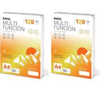Folios a4 120gr 50 hojas, Papel Multiusos para Impresora, Folios para Impresoras Láser y de Inyección, Fotocopiadora, Para uso Oficina, Material Escolar, Paquete de folios - Ofituria (120gr, 50h)
