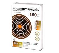 Folios A4 160g 200 hojas, Papel Multiusos para Impresora, para Impresoras Laser y de Inyección, Fotocopiadora, Fax, Uso Oficina y Material Escolar, Paquete m-office (200 Hojas 160g)