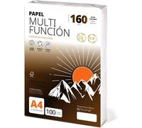 Folios a4 160gr 100 hojas, Papel Multiusos para Impresora, Folios para Impresoras Láser y de Inyección, Fotocopiadora, Para uso Oficina, Material Escolar, Paquete de folios - Ofituria (160gr, 100h)