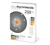 Folios A4 250gr 400 hojas, Papel Multiusos Impresora, Folios Impresoras Laser y de Inyección, Fotocopiadora, Para uso Oficina, Material Escolar, Paquete folios. m-office (400 hojas,250gr)