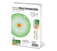 Folios A4 75gr 50 hojas, Papel Multiusos para Impresora, Folios para Impresoras Laser y de Inyección, Fotocopiadora, Fax, Para uso Oficina, Material Escolar, Paquete folios. m-office (50 hojas,75gr)