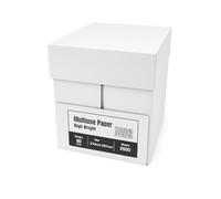 Folios A4 80 g 2500 Hojas Papel Multiusos Blanco para Impresora y Copiadora