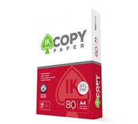 Folios A4 80gr Copy Paper, Paquete de 500 Hojas, Papel Multifunción para Impresora Inkjet y Láser, DIN A4 210x297mm Ideales para Oficina y Hogar - COMFORT HOUSE