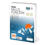 Folios a4 90gr 200 hojas, Papel Multiusos para Impresora, Folios para Impresoras Láser y de Inyección, Fotocopiadora, Para uso Oficina, Material Escolar, Paquete de Papel - Ofituria (90gr, 200h)