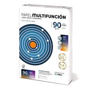 Folios A4 90gr 400 hojas, Papel Multiusos para Impresora, Folios para Impresoras Laser y de Inyección, Fotocopiadora, Fax, Para uso Oficina, Material Escolar, Paquete folios. m-office (400 hojas,90gr)