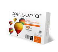 Folios A4, Papel Multiusos para Impresora y Fotocopiadora, Papel Blanco para Entornos Laborales y Uso Doméstico, Hojas din A4 80g/m², Paquete de Folios - Ofituria (100 hojas)