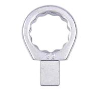 Folisila Llave de vaso con adaptador de llave dinamométrica de boca abierta, vaso de 9x12 (22 mm) 7421-22W