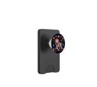Folk Art Leo Zodiaco León Signo Constelación Floral PopSockets PopWallet para MagSafe