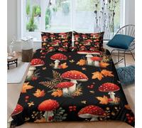 Folk Art Style Funda Edredon Microfibra 3 Piezas Compuesto Impresión 3D Cierre de Folk Arte diseño Estilo Funda de Edredón Funda de Almohada a Juego Transpirable for Adultos Single（135x200cm）