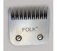 Folk Cabezal Cuchillas Intercambiable Serie A5 peluquería Canina, Serie Wahl, Andis, Aesculap, Moser, Oster, Liveryman, GTS (F - Size #7)