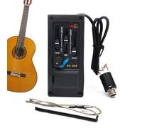 Folk Classical Guitar Pickup, Electroacústica Guitar Pickups, Amplifying Guitar Tono Pickup, Guitar Equalizer for Sound Clarity, Acoustic Guitar Pickup System, Easy Install Guitar Pickup