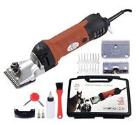 Folk Esquiladora peladora FL8B Caballo 500W Cabezal Lister Pro - Caballos, mulos, Perros, Gatos. Recomendada (C- Mas Cuchilla y Peine 3 mm)