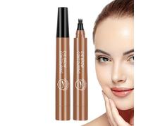 Folk Lough Eyebrow Lápiz - Impermeable 4 Fork Tip Lápiz de Cejas
