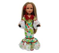 FOLK Muñeca Mari's Flamenca andaluza 35 cm. Original Artesanía colección Vidal Rojas Dolls. Fabricada en España. RG