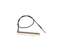 Folk - Tira de repuesto para pastilla de guitarra piezoeléctrica para colocar debajo del sillín, transductor de pastilla de guitarra