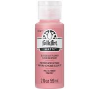 FolkArt Acrylic Craft Paint, Desert Flower 2 fl oz Premium Matte Finish Paint, Perfect For Easy To Apply DIY Arts And Crafts, 36251