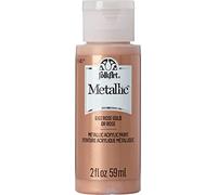FolkArt Metallic Acrylic Paint in Assorted Colors (2 oz), 6102, Rose Gold