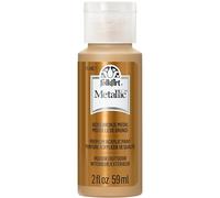 FolkArt Pintura acrílica metálica para manualidades, metal bronce de 2 onzas líquidas, pintura de acabado metálico de alta calidad, perfecta para fácil aplicación, artes y manualidades, 36269