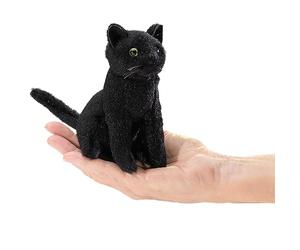 Folkmanis Mini marioneta de Dedo de Gato Negro