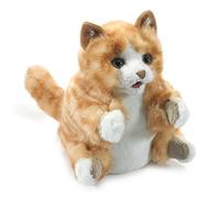 Folkmanis Tabby Kitten Hand Puppet (Orange)