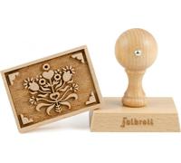 folkroll Sello para Galletas Ramo de Flores 70 x 50 mm - 1 pieza folkroll
