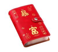 Folleto de Ahorro, Carpeta Grande de Dinero, Organizador de gestión financiera, Modelo 2025, 50 Hojas, de Sobres con múltiples Compartimentos para Todos, 7.01 x 4.41 Pulgadas