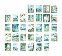 Folleto de calcomanías artísticas decorativas para álbumes de recortes, diario, manualidades, álbumes, viñetas, diario, álbumes de recortes