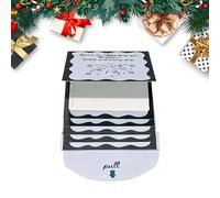 Folleto de tarjetas de Navidad - Libro de recuerdo para quitar