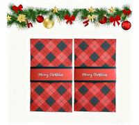 Folleto De Tarjetas De Regalo Navideñas Con Cascada Hecho A Mano, Diseño Extraíble, Tarjeta Sorpresa Navideña DIY, Regalos Para Amigos Y Familiares. (2PCS)