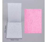 Folletos de Estampado 3D de Amor, , , Álbum de Recortes, Tarjetas Decorativas de Cartón, Proyecto de Manualidades