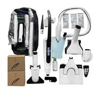 Folletto VK7S - Kit completo con 12 bolsas originales, 1 batería incluida, cepillo eléctrico multifunción EB7S, limpiador SP7S con detergente, accesorios para cualquier superficie, 3 años garantía