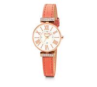 Folli Follie Reloj Mujer Analogico Cuarzo con Correa de Cuero WF13B014SSW