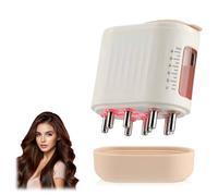 Follicle Activator 3.0,hair oil applicator,Ideal for Thinning Hair,Dry Scalp Care and Essential Oil Treatments,for Women (White)