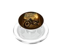 Follow Jesus He is The Way Christian Motorcycle Gospel Biker PopSockets PopGrip para MagSafe