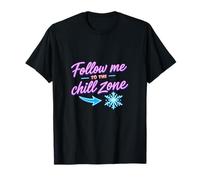 Follow Me to The Chill Zone HVAC Termostato Humor Camiseta