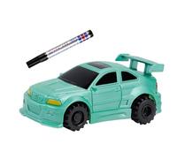 Follow The Pen Car - ABS 8,5 x 4,5 x 5 cm | vehículo de inducción atractivo, juguete STEM con sensor óptico, aprendizaje interactivo, línea siguiente para niños, regalo educativo