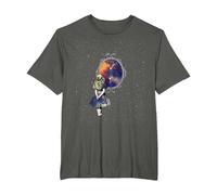 Follow The White Rabbit - Diseño de Camiseta de Alicia en el País de Las Maravillas Camiseta, Hombre Tallas Grandes, Asfalto, 5X Alto