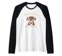 Follow The Word Not The Herd Christian Bible Verse Scripture Camiseta Manga Raglan