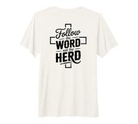 Follow The Word Not The Herd Christian Bible Verse Scripture Camiseta Premium