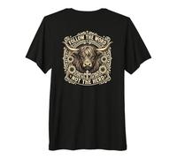 Follow The Word Not The Herd Christian Bible Verse Scripture Camiseta Premium