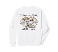 Follow The Word Not The Herd Christian Bible Verse Sheep Sudadera